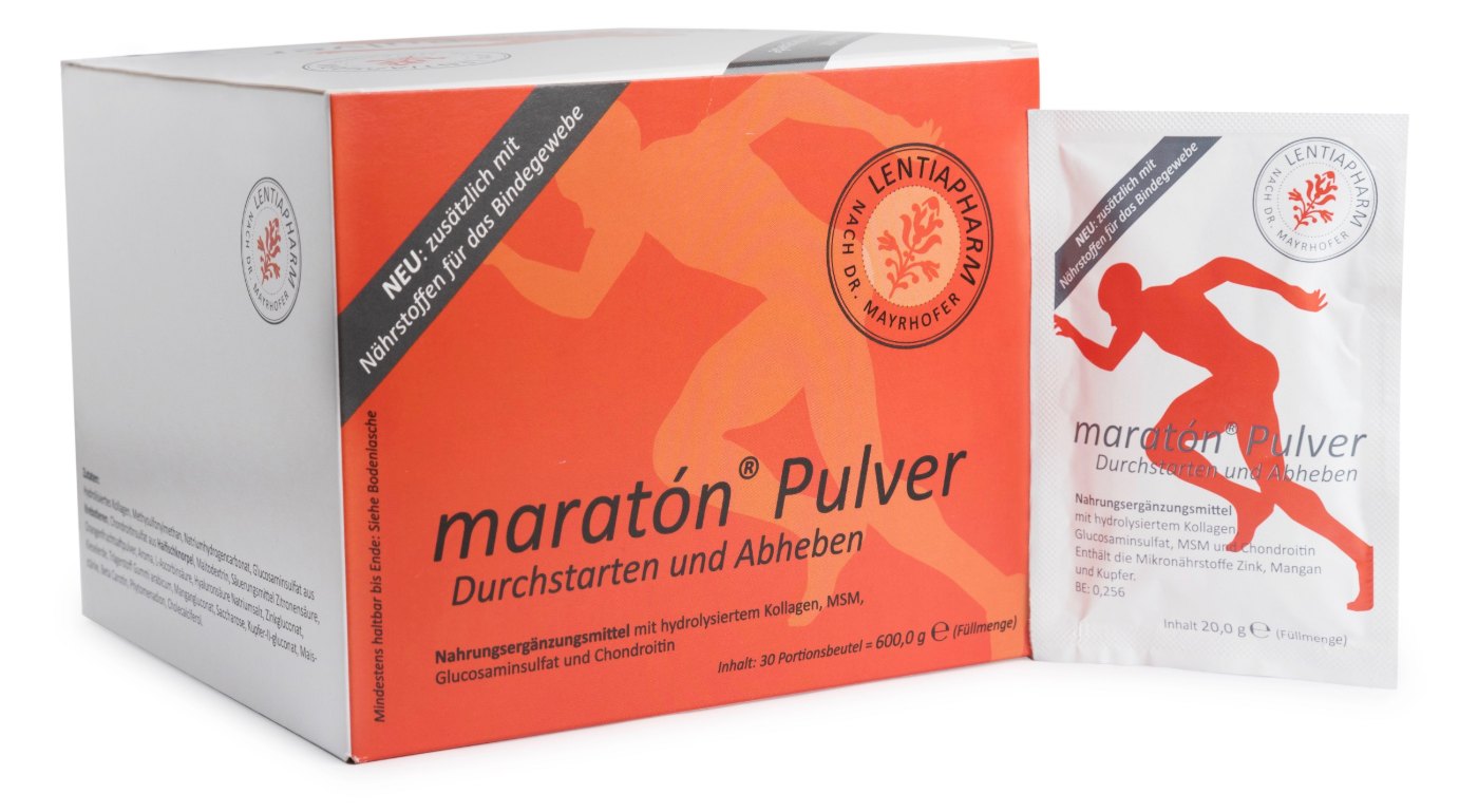 marat&oacute;n&reg; Pulver &ndash; Gelenks-Intensiv-Komplex von Lentiapharm